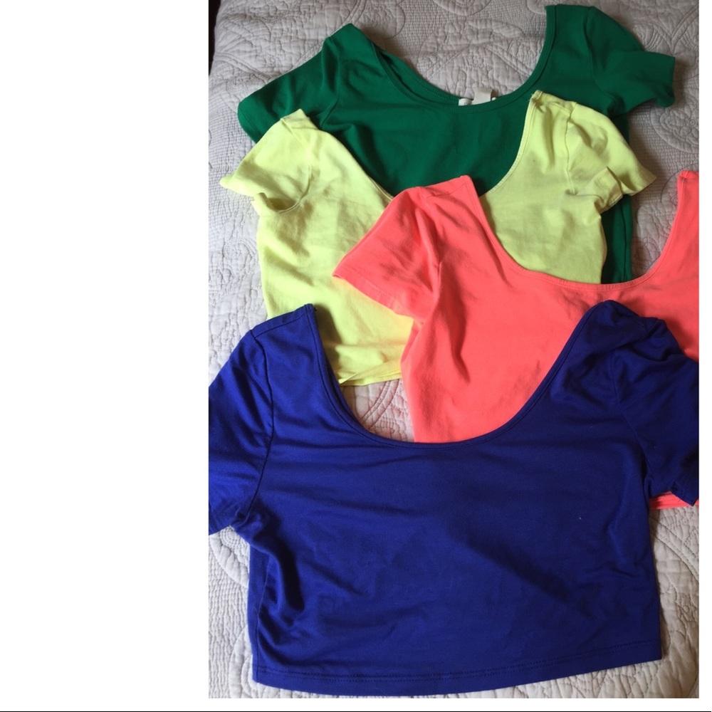 Crop Tops Set of 4